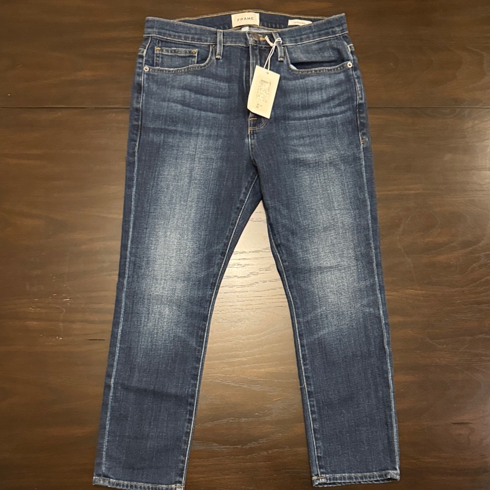 Frame Denim Medium Blue Jeans